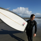 Surfer Bianca Valenti at Mavericks in 2015.